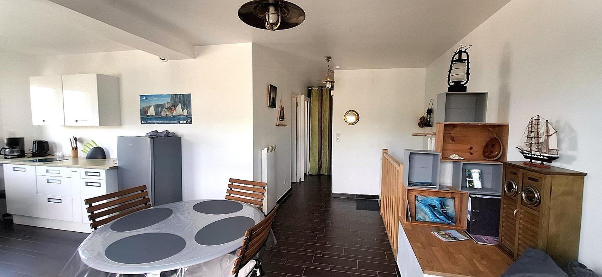 Gîte Mer en Vue. 2 Ch. Classé 3 étoiles Fécamp Extérieur photo