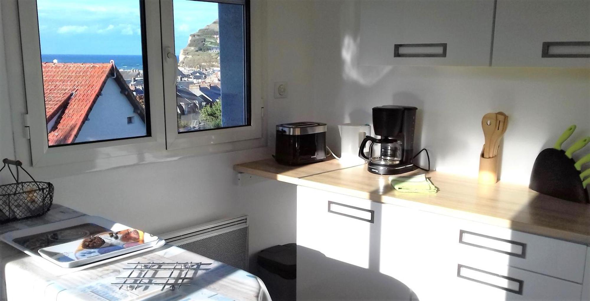 Gîte Mer en Vue. 2 Ch. Classé 3 étoiles Fécamp Extérieur photo